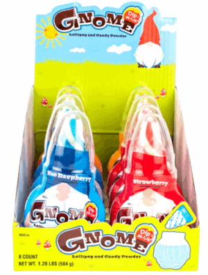 KoKo's Dip-N-Lik Gnome Lollipop Cup 8ct